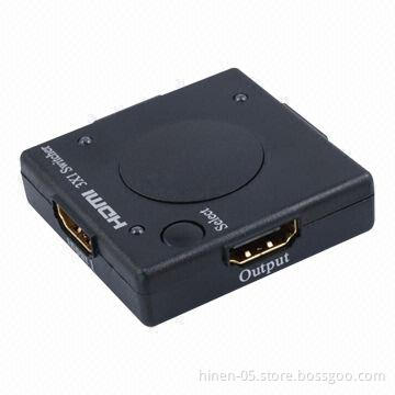 The HDMI Amplifier Switcher, Supports Highest Video Resolution 1,080p